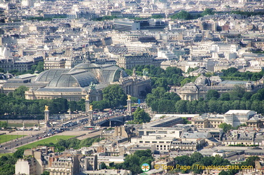 View of the Grand Palais and Petit Palais